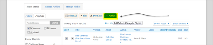 UMPG Songs